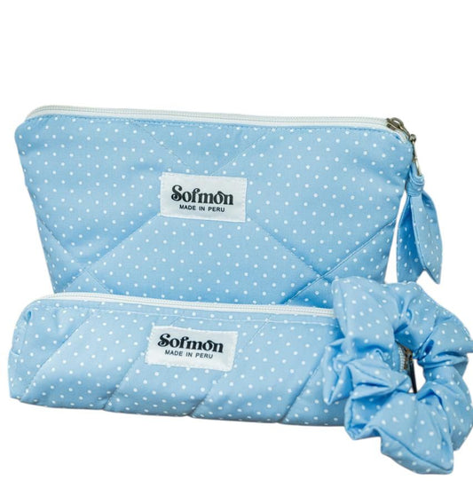 SET NECESER BABY BLUE